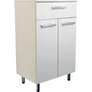 Koupelnový nábytek Doplňková koupelnová skříňka nízká Luka OW N 50 49,7 x 35,2 x 84 cm