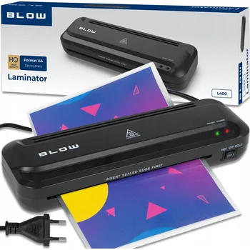 Laminátor RYCHLÁ LAMINÁTOR A4 LAMINÁTORKA ZAŘÍZENÍ PRO LAMINACI ZA TEPLA LAMINACE