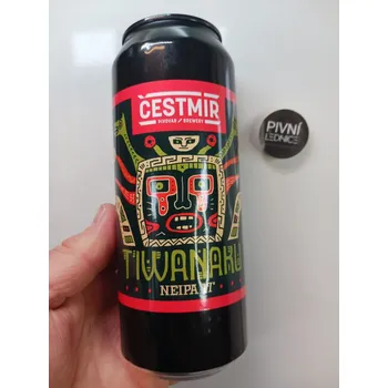 Pivo Čestmír Tiwanaku (Galaxy/Sabro) 17°/7,2% 0,5l