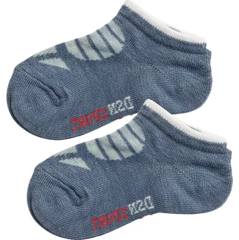 80-92-Chlapecké kotníkové ponožky proužek Design Socks -modrá barva
