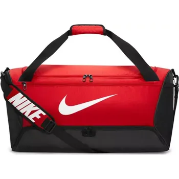 Cestovní taška Nike Brasilia DH7710-657 bag červený 60l