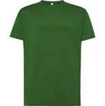 Pánské tričko JHK Regular - tmavě zelené, S