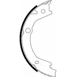 Sada brzdových čelistí, parkovací brzda HELLA H1685N