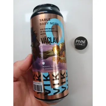 Pivo Vik/Václav TABLE baby NEIPA 8°/3% 0,5l