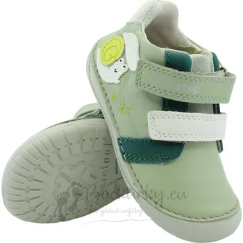 Chlapecké polobotky Dětské barefoot boty D.D.STEP S070-61995B Mocha - vel. 25