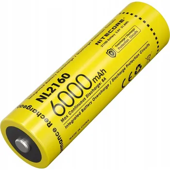 Nabíjecí Baterie Nitecore 21700 6000mAh Li-ion 1 ks