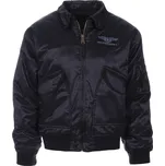 US letecká bunda Fostex CWU Heavy - černá, L