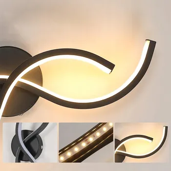 Nástěnné svítidlo MODERNÍ LED SVÍTIDLO NA ZEĎ 15W 1687LM TEPLÁ BÍLÁ 3000K