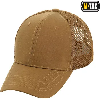 Čepice Kšiltovka M-Tac Mesh Flex Ripstop Baseball - coyote, S/M
