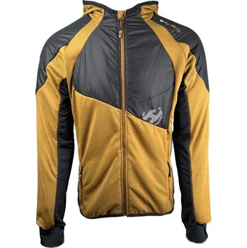 Pánská mikina Mikina pánská Haven Polartis Hoodie - hnědá-černá, L