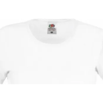 Chlapecké tričko Triko dámské Fruit of the Loom Original T - bílé, XXL