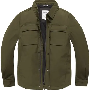 Pánská softshellová bunda Bunda Vintage Industries Wyatt - olivová, S