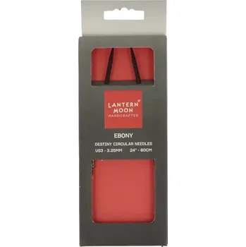 Jehlice KnitPro Lantern Moon kruhové fixní jehlice 60Cm 3,25mm (Lantern Moon’s Destiny circular knitting needles 60Cm 3,25mm)