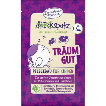 Kojenecká výživa Dresdner Essenz Dreckspatz Dětská pěna do koupele Sladké sny! 60 g eco ECO