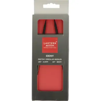 Jehlice KnitPro Lantern Moon kruhové fixní jehlice 60Cm 4,5mm (Lantern Moon’s Destiny circular knitting needles 60Cm 4,5mm)