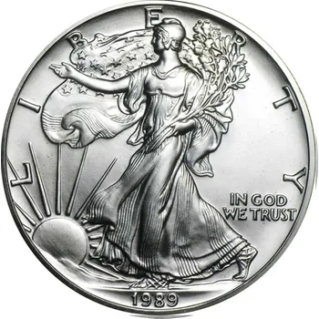 Stříbrná mince 1 Oz American Eagle 1989