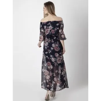 Dámské šaty Perso Každodenní šaty RBE711715F Tmavomodrá Regular Fit M