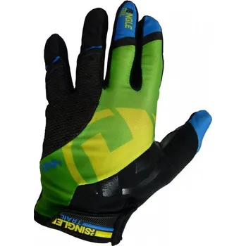 Chránič rukou Rukavice dlouhoprsté Haven Singletrail Long - černé-zelené, XS