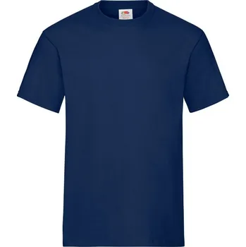 Chlapecké tričko Triko pánské Fruit of the Loom Heavy T - navy, L