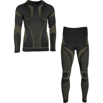 Komplet funkční (spodky a triko) Mil-Tec Performance - černý, L/XL