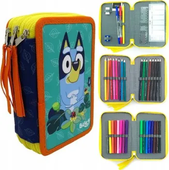 Penál Penál rozkládací trojitý Brands