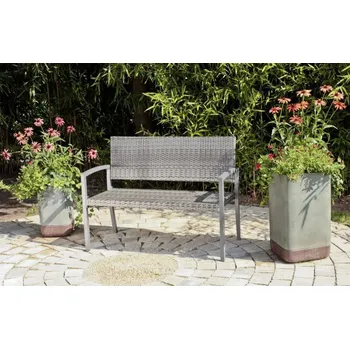 Zahradní lavice Harms 970208 Parkbank San Remo dunkelgrau | 970208