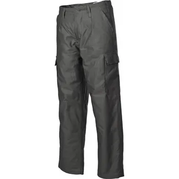 Pánské kalhoty Kalhoty zateplené BW Moleskin - olivové, 58