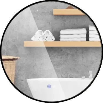 Zrcadlo Nástěnné Zrcadlo Costway kruhové 60 x 60 mm