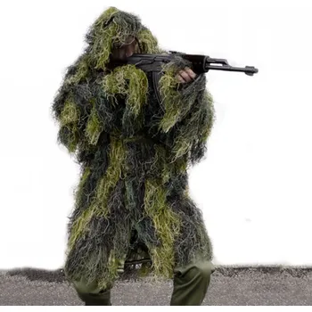 Sportovní střelba Parka maskovací Ghillie Suit - woodland, XL/XXL