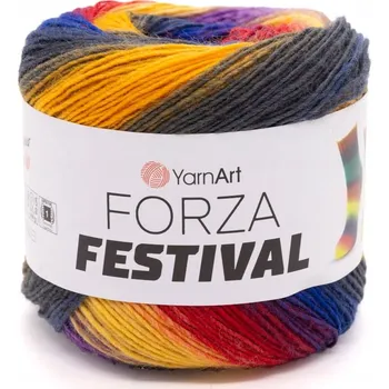 Příze YarnArt Forza Festival 2909 (100g/420m) Příze na ponožky