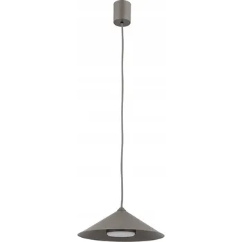 Hnědá závěsná lampa nad stůl, stínidlo kužel 1XGX53 11269 TK Lighting