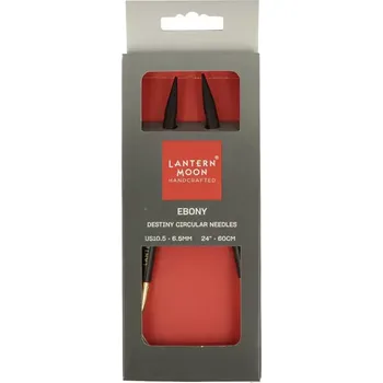 Jehlice KnitPro Lantern Moon kruhové fixní jehlice 60Cm 6,5mm (Lantern Moon’s Destiny circular knitting needles 60Cm 6,5mm)
