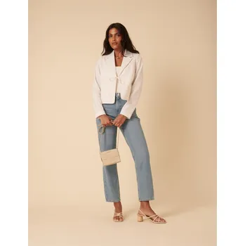 Dámská větrovka Bunda Nobodys Child White 1228358 4 (3XS)