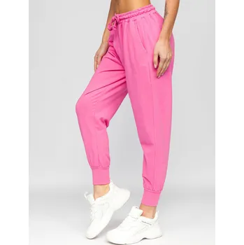 Dámské kalhoty Růžové dámské tepláky Bolf 0011 - One size