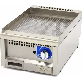 Kráječ na chleba Maxima Komerční Grilovací deska s drážkami - plynová - 60 cm hluboká | 09391590
