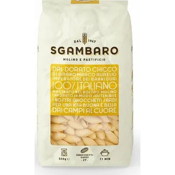 Sgambaro gnocchetti sardi sušené bezvaječné těstoviny 500g