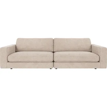 Pohovka Světle šedá, Trojmístná pohovka Rowico Home DUNCAND, 258 cm