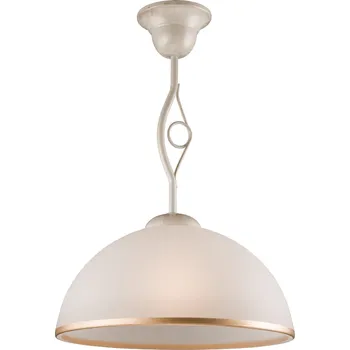 Žárovka Brilagi LED Lustr na tyči ANTICO 1× E27 60 W bílá patina