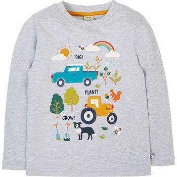 Chlapecké tričko Tričko Frugi Grau 847395 104