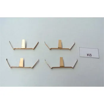 Modelová železnice sada sběracích kontaktů pro E499, E11, E42 BTTB (Gützold) TT KaModel K6