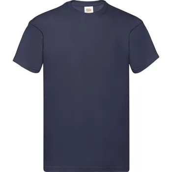Chlapecké tričko Triko pánské Fruit of the Loom Original T - tmavé navy, 3XL