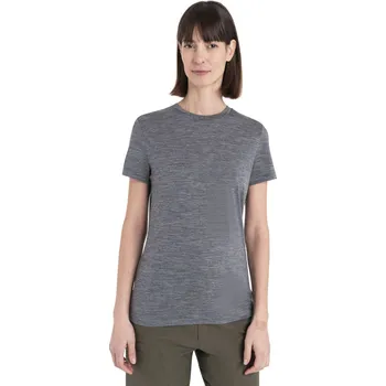 Dámské merino triko krátký rukáv ICEBREAKER Wmns 150 Tech Lite III SS Tee, Gritstone Heather-013 velikost: M