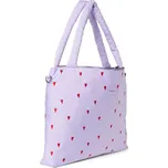 STUDIO NOOS Přebalovací taška Puffy - Purple Hearts