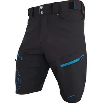 Cyklistické kalhoty Cyklokraťasy pánské Haven Navaho Shorty - černé-modré, M
