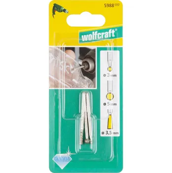 Brusný kotouč Souprava mini brusek diamant Wolfcraft 5988000