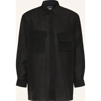 Pánská košile Y-3 Pánská Košile Comfort Fit, černá, 44