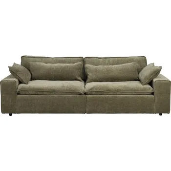 Pohovka Třímístná pohovka RAWLINS 259x116x85 cm | zelená