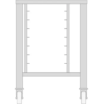 Maxima Stůl s kolečky pro parní kotel 5X 2/3 GN | 08562105