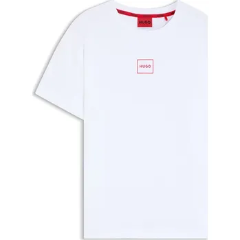 Pánské tričko Tričko Hugo White 101 3698437 2X Large