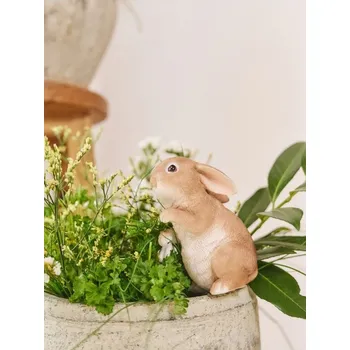 Zahradní dekorace Sinsay - Zahradní dekorace ve tvaru králíka - béžová - 457IL-80X - 457IL-80X-ONE